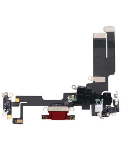 iPhone 14 - Lade dock & Mikrofon (Original) - Rød