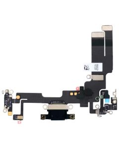 iPhone 14 Plus - Lade dock & Mikrofon (Original) - Sort