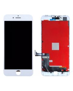 iPhone 8 Plus skærm - Toshiba Original OEM (Refurbished) - Hvid