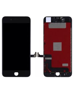 iPhone 8 Plus skærm - LG Original OEM (Refurbished) - Sort