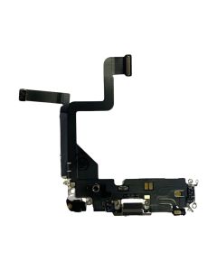 iPhone 14 Pro - Lade dock & Mikrofon (Original) - Guld