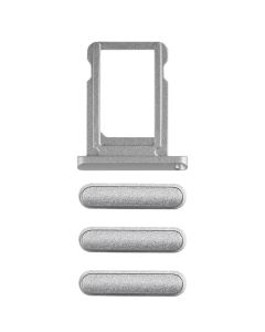 iPad Mini 4 - Knapsæt (Original) - Sølv