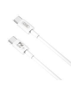 XO NB-Q260B - USB-C til USB-C - 1,5 m - Hvid