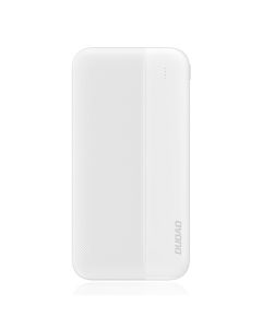 DUDAO K4S Powerbank  - 10000 mAh 5V/2A - Hvid