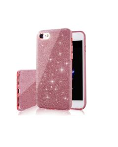 Glitter 3i1 Cover - iPhone XR - Pink 