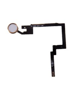 iPad Mini 3 - Home knap - Hvid / Guld 