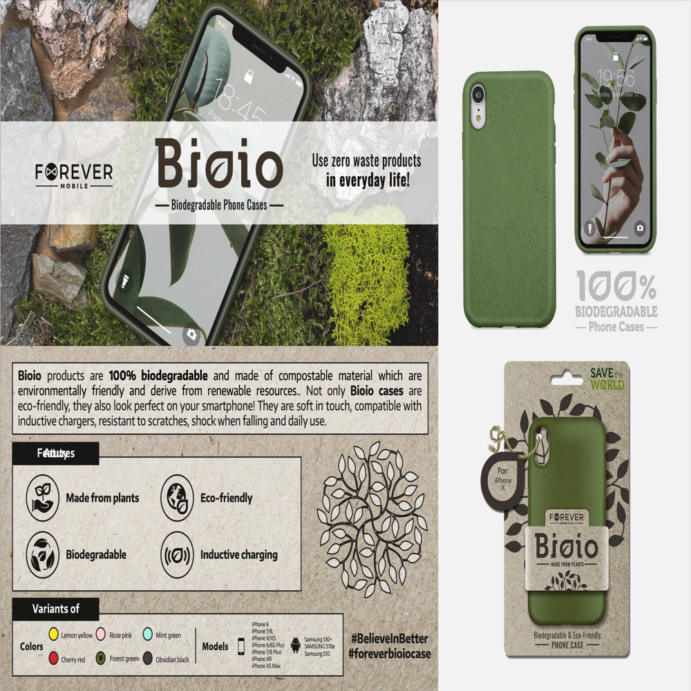 Forever Bioio cover - Gr&oslash;n